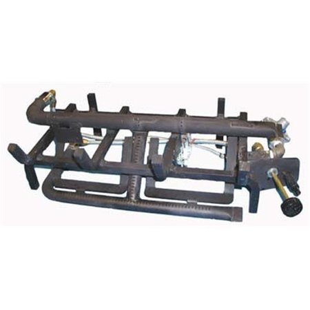 INTEGRA MILTEX Hargrove Manufacturing 18RNEBOA5 18 Inch  Hargrove RGA 2-72 Approved  Vented Gas Logs  Burner Components Only 48144